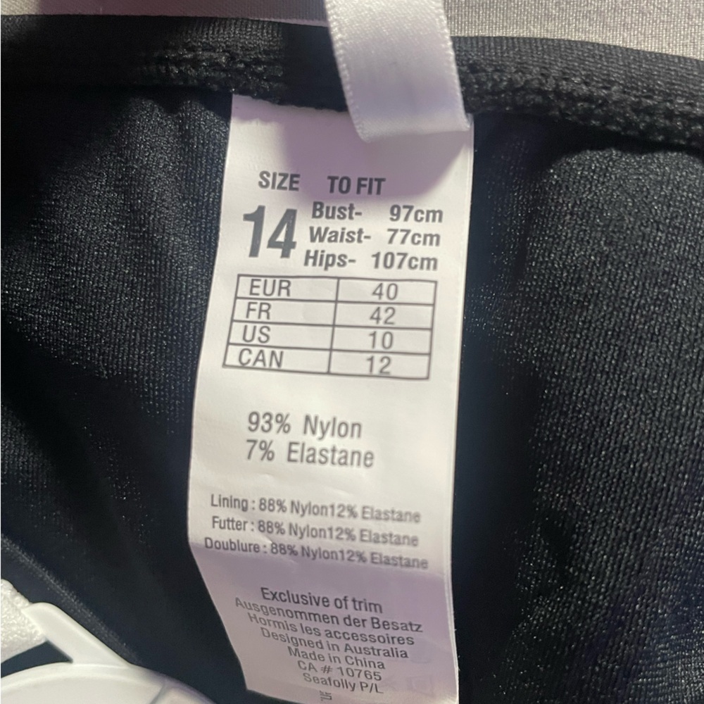 NWOT Seafolly Belted Hipster Bikini Bottom | Women’s Bikini Bottom - Picture 13 of 15